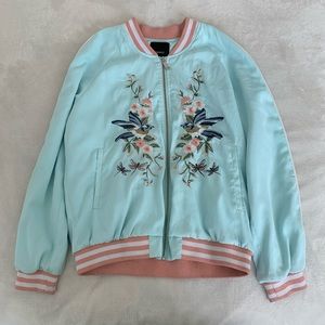 F21 PASTEL BOMBER JACKET